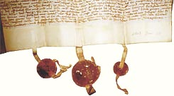 Schenkungsurkunde 1363