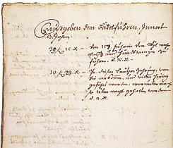 Dreijahresrechnung Wil, 1741-1743