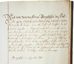 Kopienbuch Dürnten, angelegt 1796