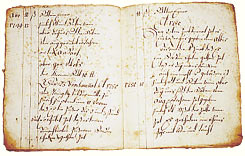 Weinrechnungsbuch Langnau, angelegt 1772