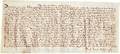 Turmknaufbrief Kirche Wädenswil, 1656
