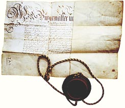 Bewilligung Uetikon, 1689