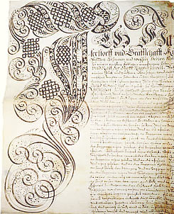 Erblehenrevers Brüttisellen 1702